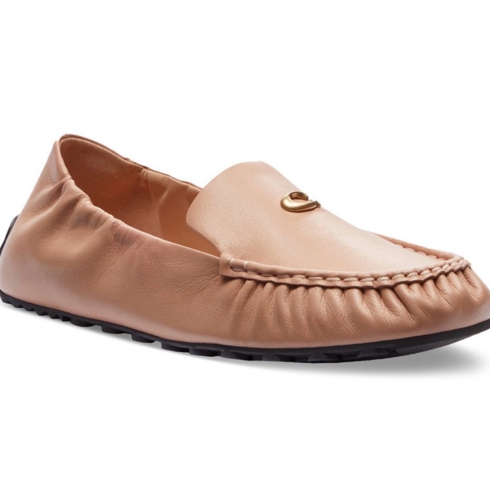 Women's Ronnie Sporty Slip-On Driver Loafers Blush Size 8 EUC